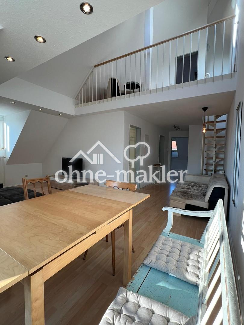 Helle 62 m² Galeriewohnung mit Einbauküche & Stellplatz in Weingarten - Photo 2