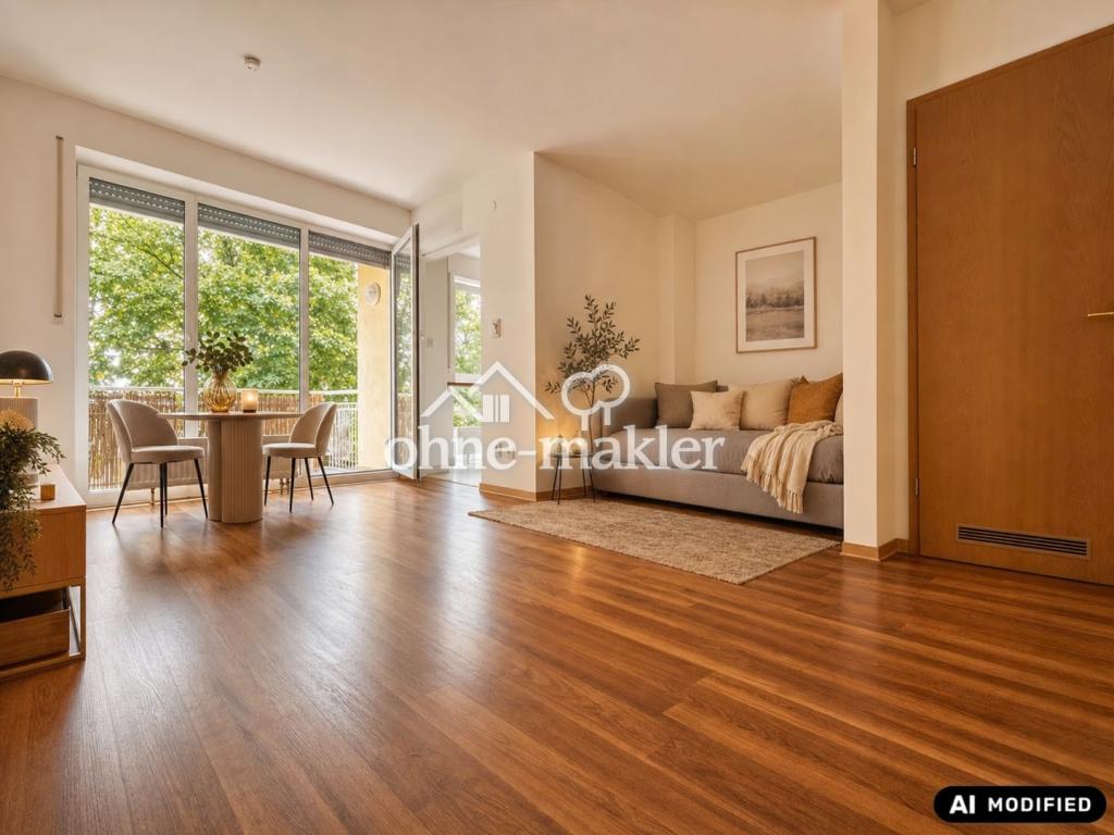 Sonnige 1-Raum-Wohnung mit Balkon und Einbauküche in Plauen-Neundorf - Photo 1