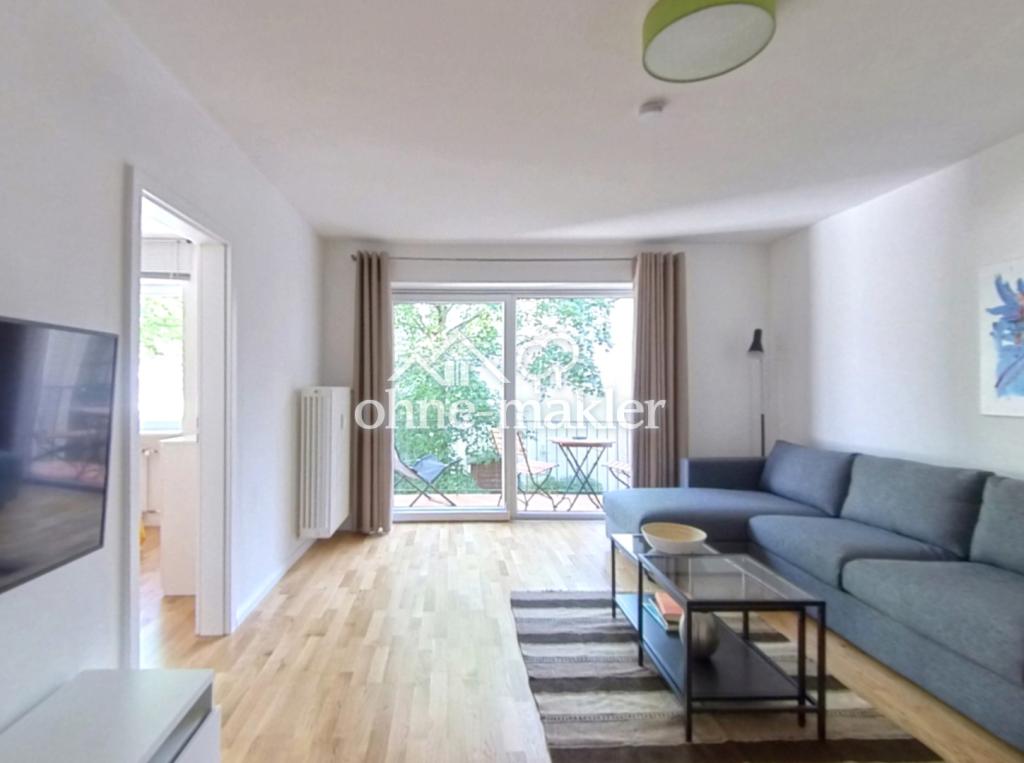 BESTLAGE: Hamburg-Harvestehude - MÖBLIERTE 2-ZIMMER-WOHNUNG - Foto 2