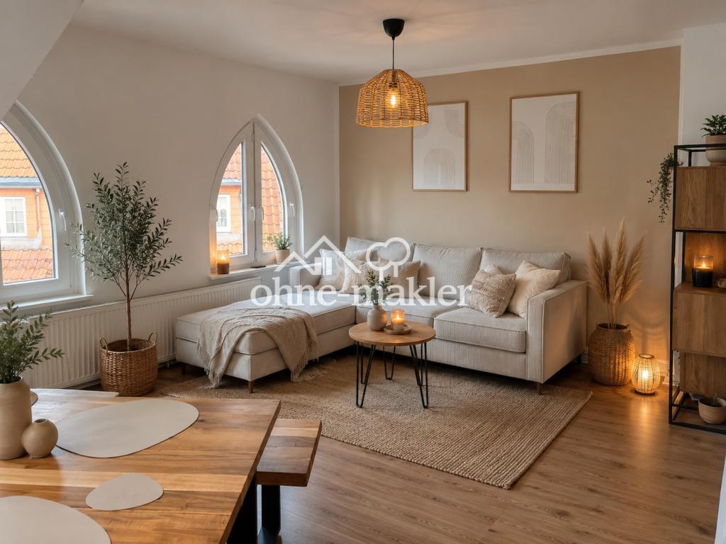 hyggelige Turmzimmer Wohnung mitten in der Altstadt. 2,5 Zi ** neue Fenster ** historischer Altbau - Foto 3