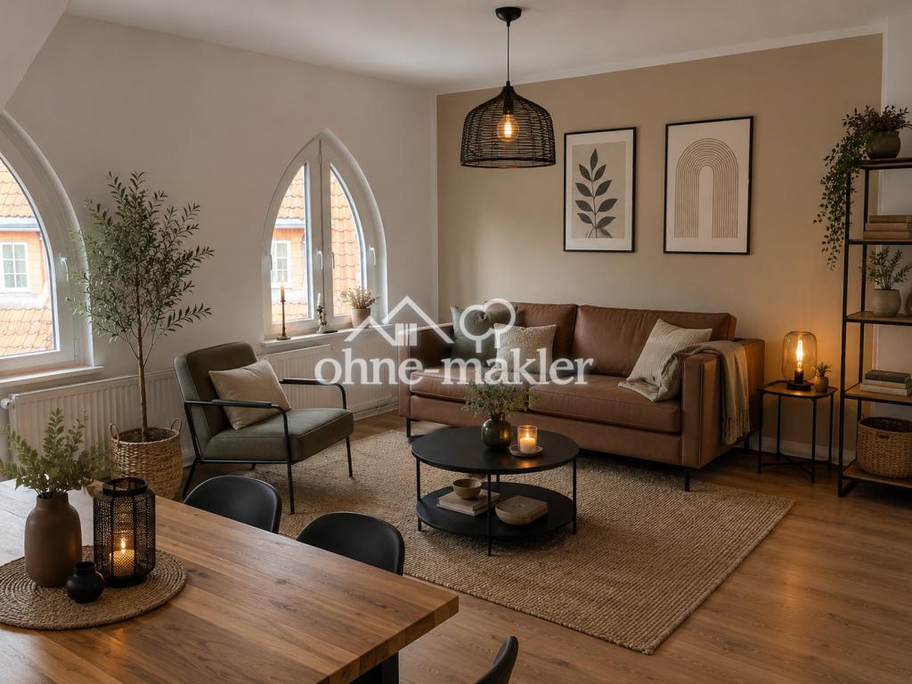 hyggelige Turmzimmer Wohnung mitten in der Altstadt. 2,5 Zi ** neue Fenster ** historischer Altbau - Foto 1