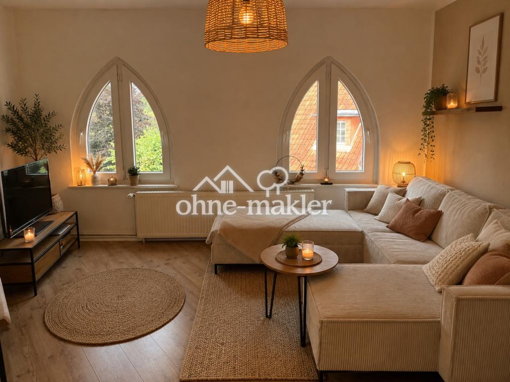 hyggelige Turmzimmer Wohnung mitten in der Altstadt. 2,5 Zi ** neue Fenster ** historischer Altbau - Foto 3