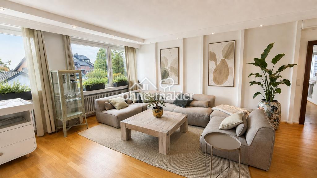 125 m² möblierte 4-Zimmer-Wohnung – All-in, Homeoffice & Stellplätze - Foto 1