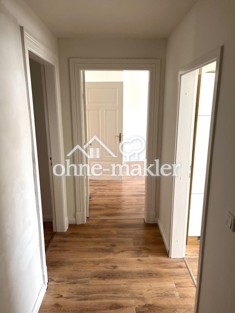 Hell, sehr zentral und mit Einbauküche: freundliche 3-Zimmer-Wohnung in Flensburg - Foto 4