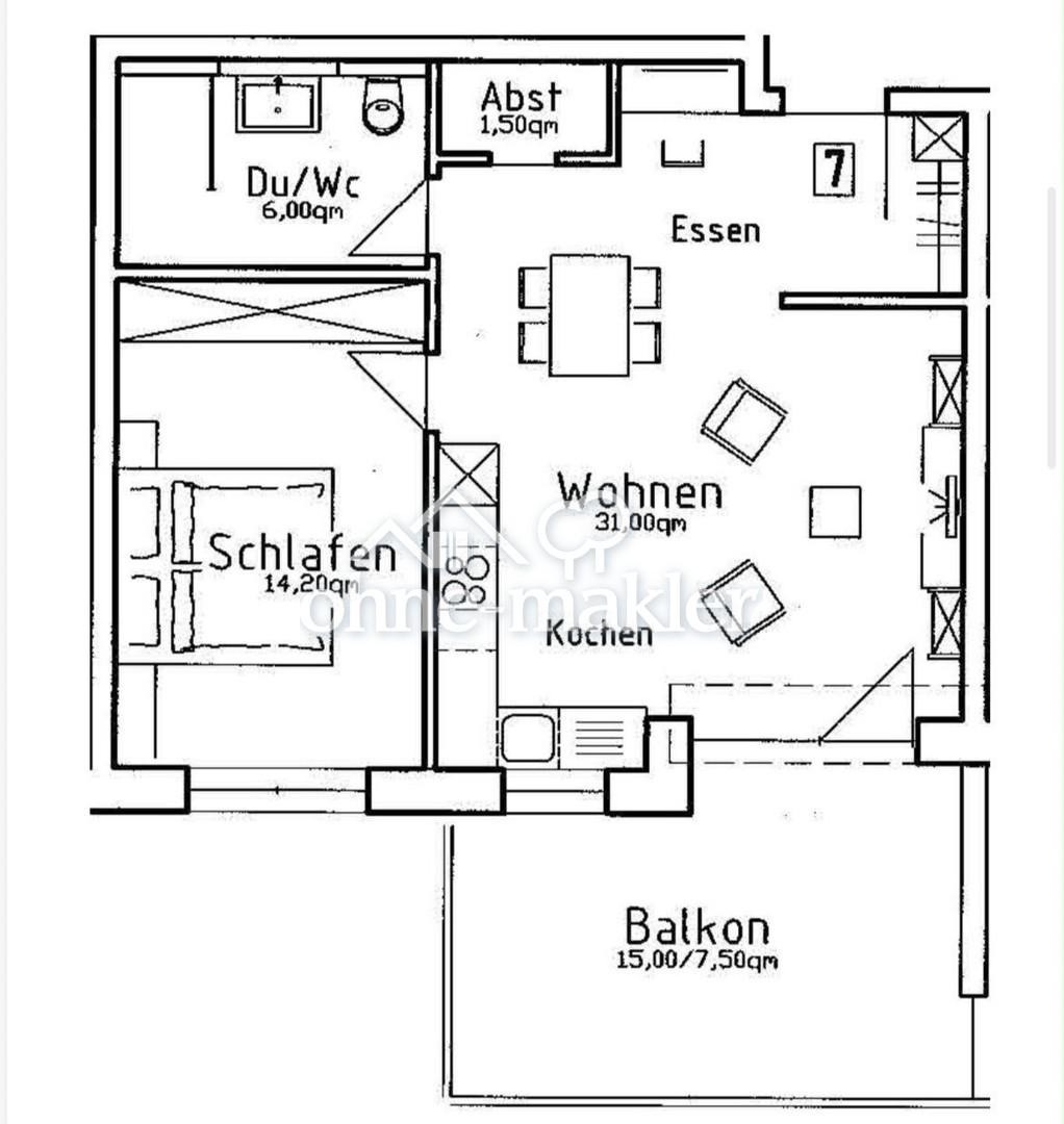2-Zimmer Neubauwohnung in Weinsberg - Foto 5