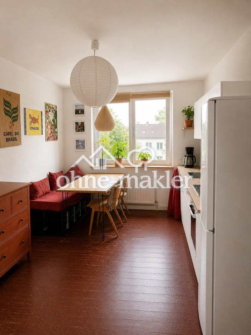 Helle 2 Zimmer-Wohnung für Singles, WG oder Pärchen - Foto 4