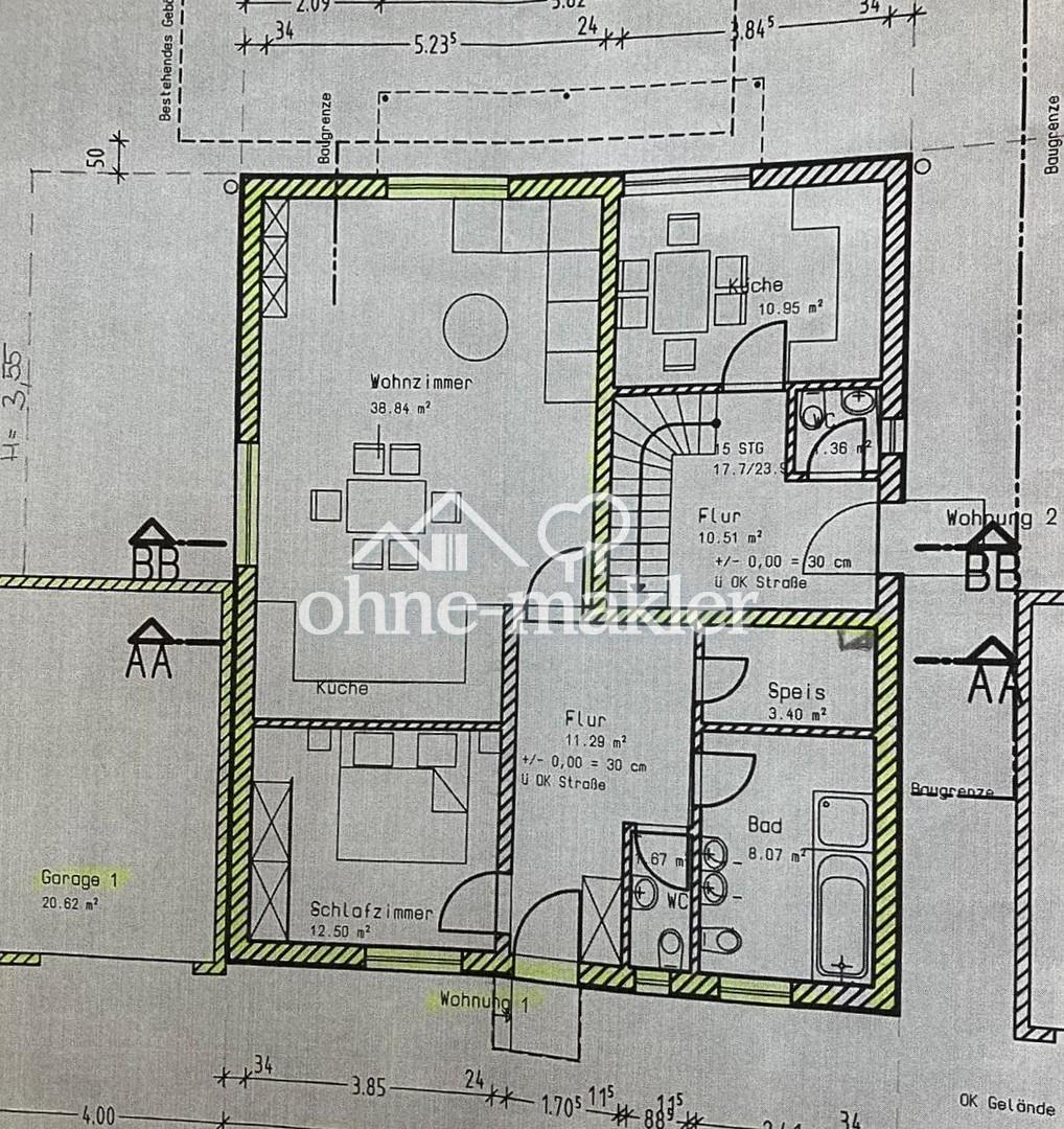 Ruhige 2 Zimmerwohnung mit Terrasse und Gartenbenutzung in 2-Familienhaus München-Moosach - Photo 2