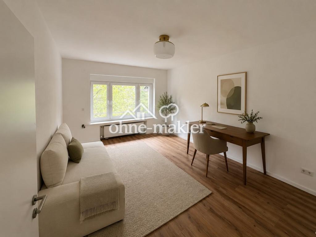 Erstbezug nach Sanierung | Helle 3-Zimmer-Wohnung mit Balkon und zusätzlichem Mansardenraum - Foto 5