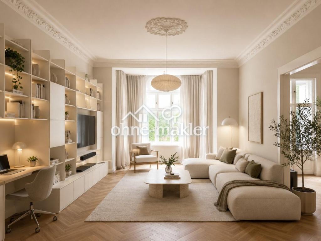 GROßZÜGIGE ALTBAUWOHNUNG MIT PRIVATER TERRASSE UND EIGENEM GARTEN - Photo 3