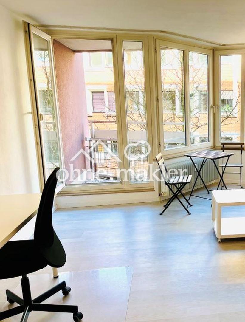 Möblierte 1-Zimmerwohnung mitten in der City mit Stellplatz! - Foto 1