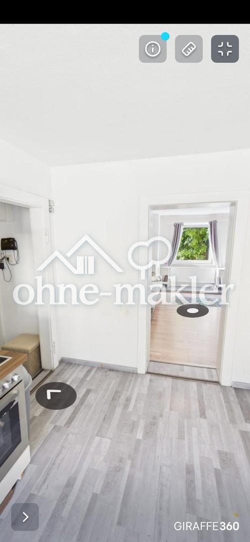 Renovierte 2-Zimmer-Wohnung in Hof: 50 m², modernes Bad, ohne Einbauküche - Foto 4