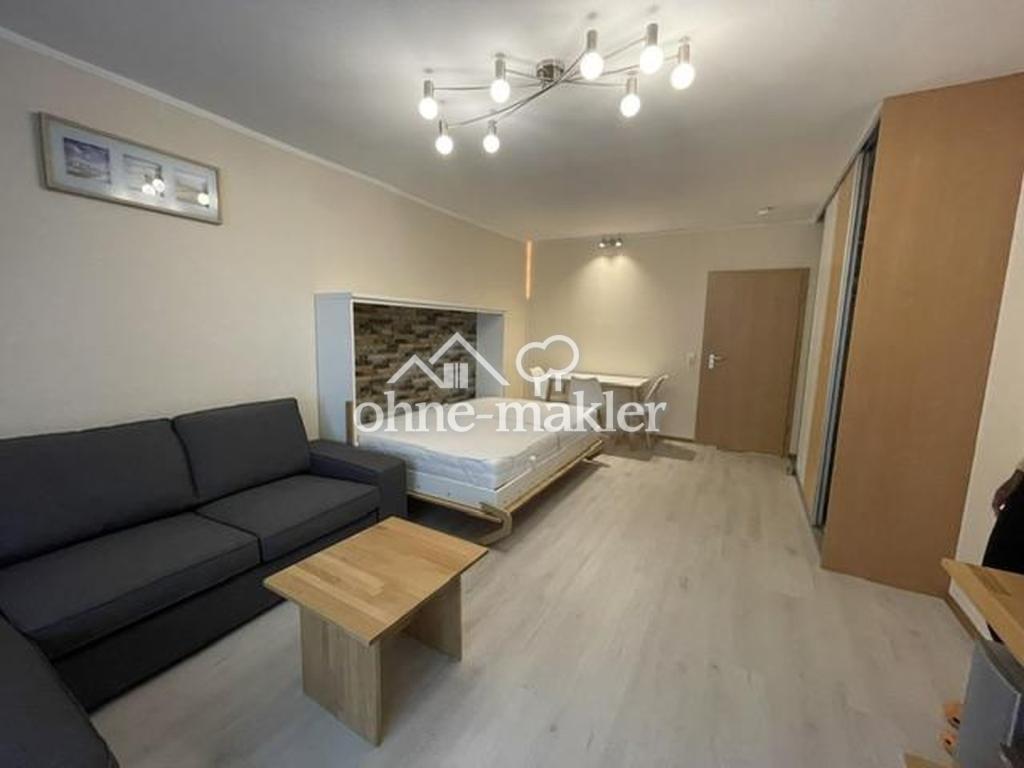 Voll möbeliertes 1-Zimmer-Apartment in Wiesbaden-Biebrich - Foto 2