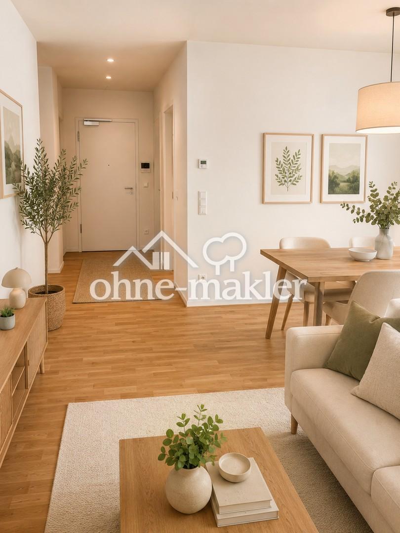 Erstbezug! 3-Zimmer-Wohnung mit Süd-Balkon in Top-Lage von Darmstadt - Foto 3