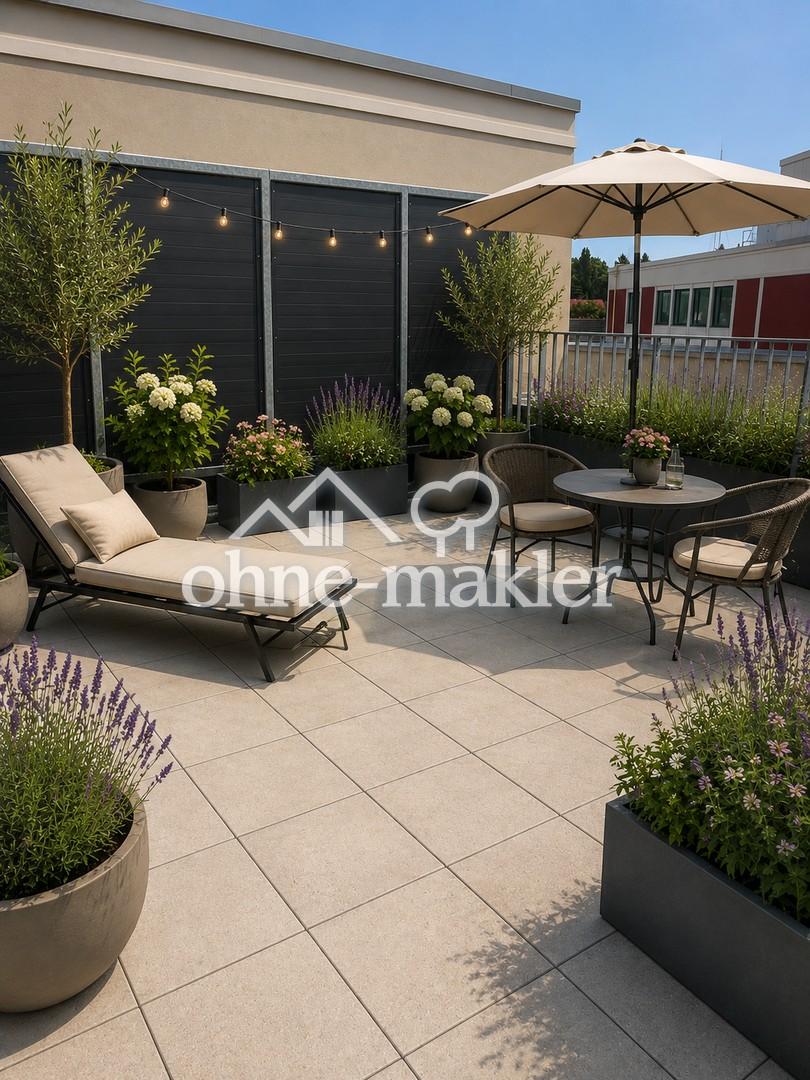 Neubau-Erstbezug in Toplage! Hochwertige Penthouse-Wohnung mit Einbauküche! - Foto 5