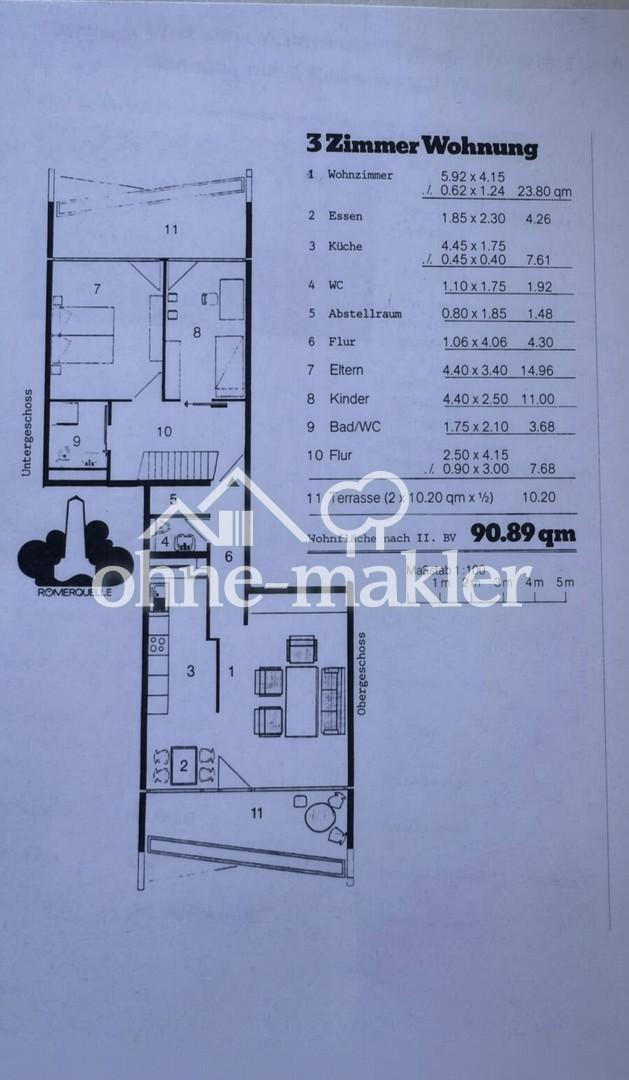 Helle, frisch sanierte 3-Zimmer Maisonettewohnung mit Balkon in Mainz-Finthen - Foto 5