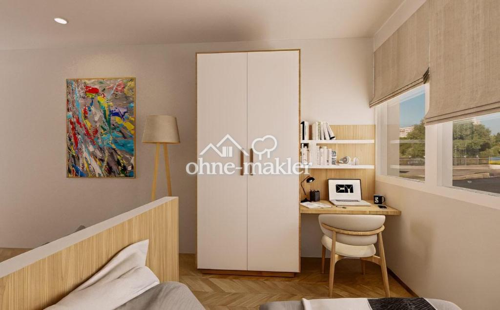 Möbliertes 1-Zimmer-Apartment in Stuttgart-Hedelfingen – frisch renoviert & clever geschnitten - Foto 4