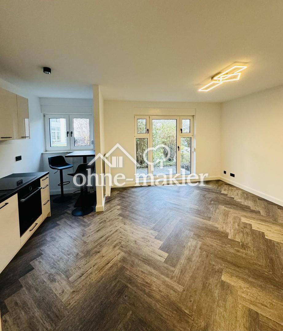 1-Raum-Appartment mit Terrasse und Einbauküche in Stadtmitte von Cottbus - Foto 2