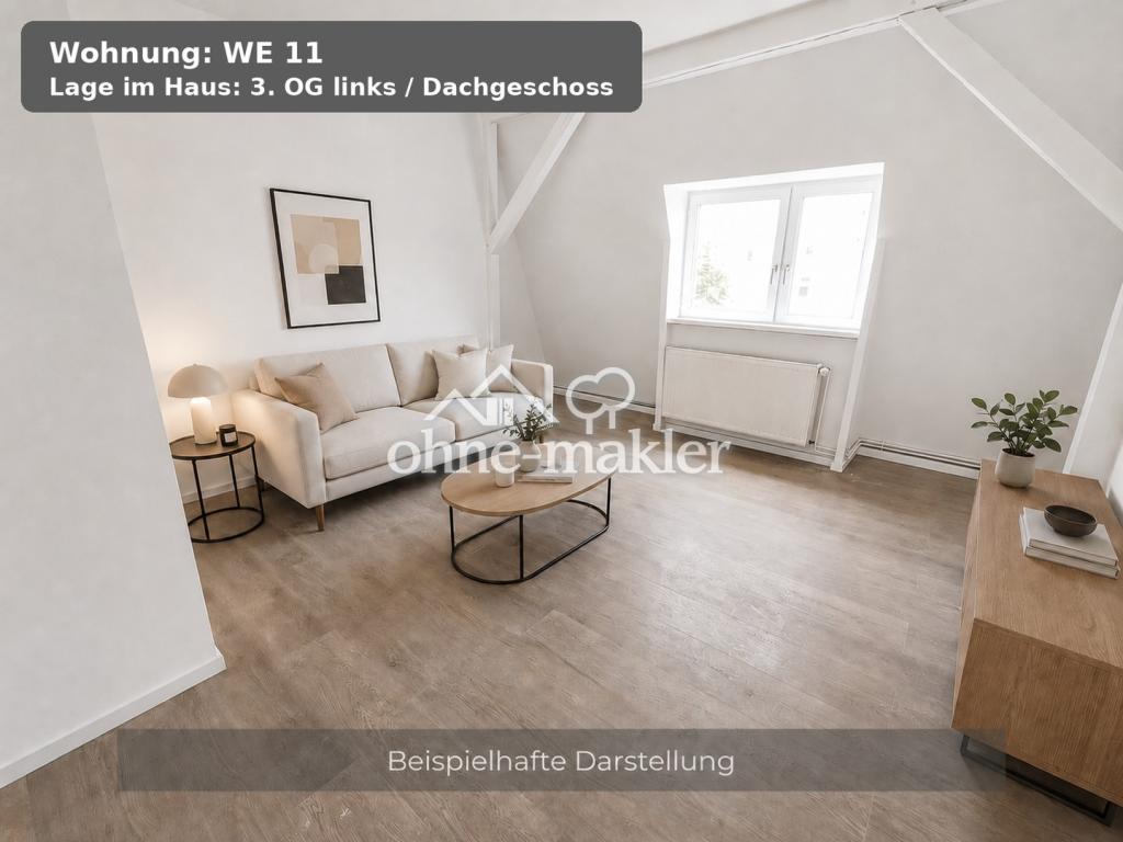 3x Frisch sanierte und renovierte 2-3 Zimmer-Wohnungen in Citylage - Photo 3