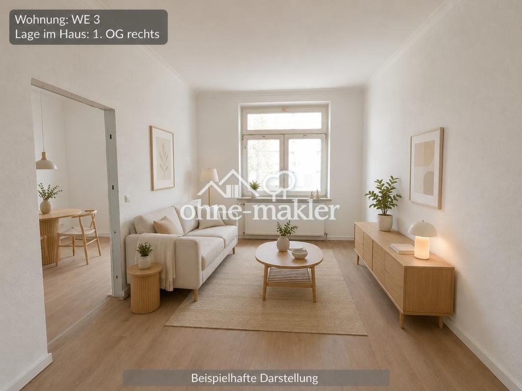 3x Frisch sanierte und renovierte 2-3 Zimmer-Wohnungen in Citylage - Photo 1