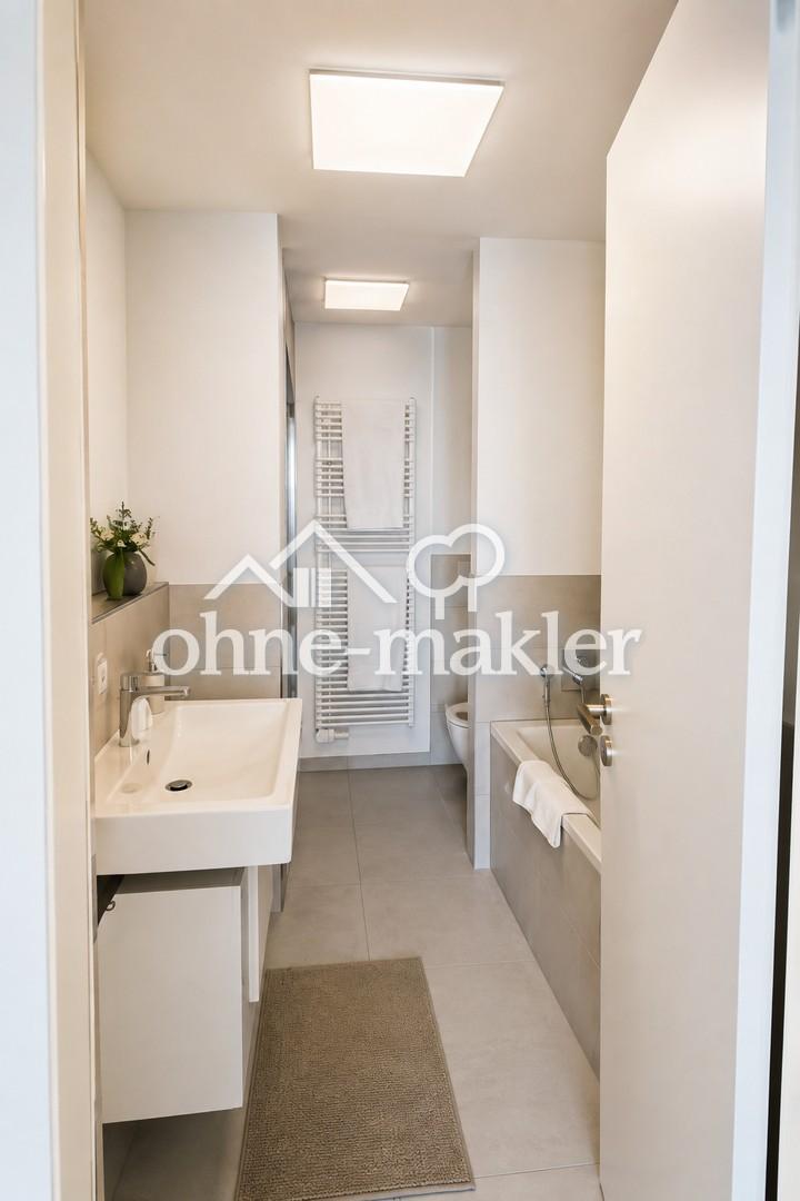 GRAND TOWER | 3-Zimmer-Wohnung | Grand Garden direkt auf der Etage | 2 Bäder & Balkon - Foto 5