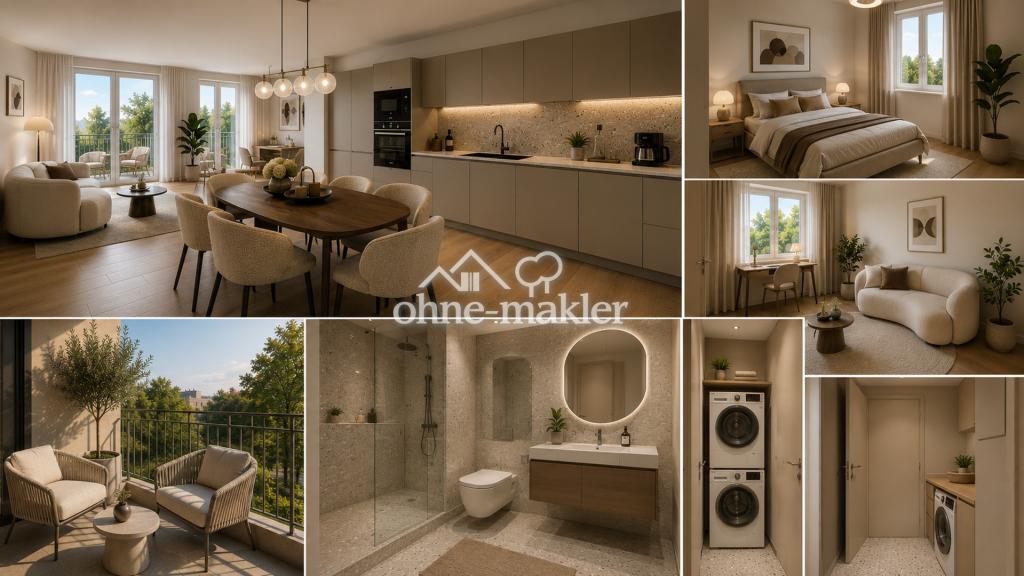 Neubau-Erstbezug in Pankow – moderne 3-Zimmer-Wohnung mit Balkon - Foto 3