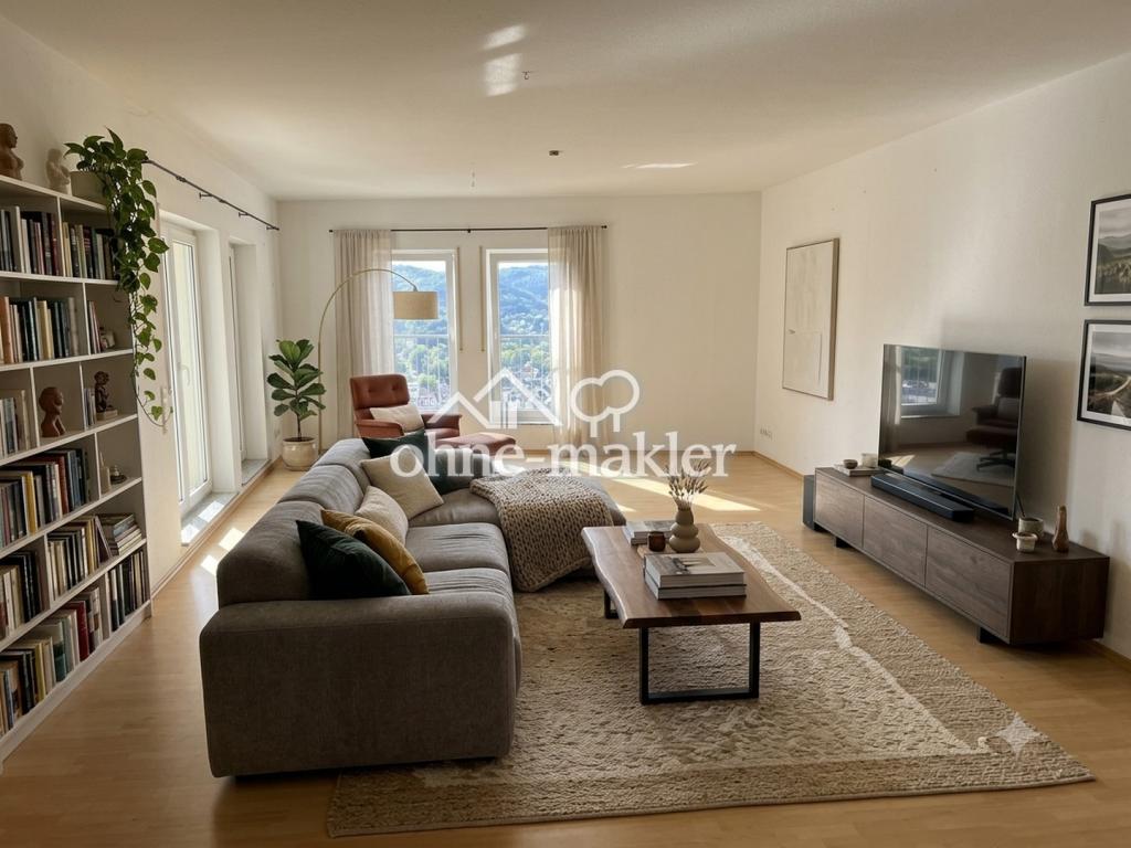Außergewöhnlich großzügige 2-Zimmer-Wohnung – 119 m², Dachterrasse & Weitblick - Photo 1
