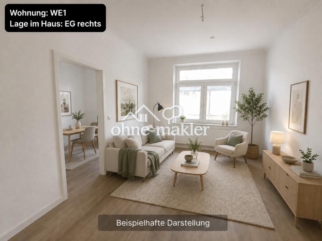Großzügige 4-Zimmer-Wohnung im Hochparterre – Marienstraße 4, Wilhelmshaven - Photo 2