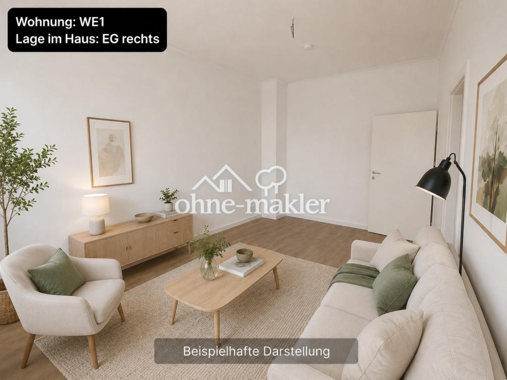 Großzügige 4-Zimmer-Wohnung im Hochparterre – Marienstraße 4, Wilhelmshaven - Photo 1