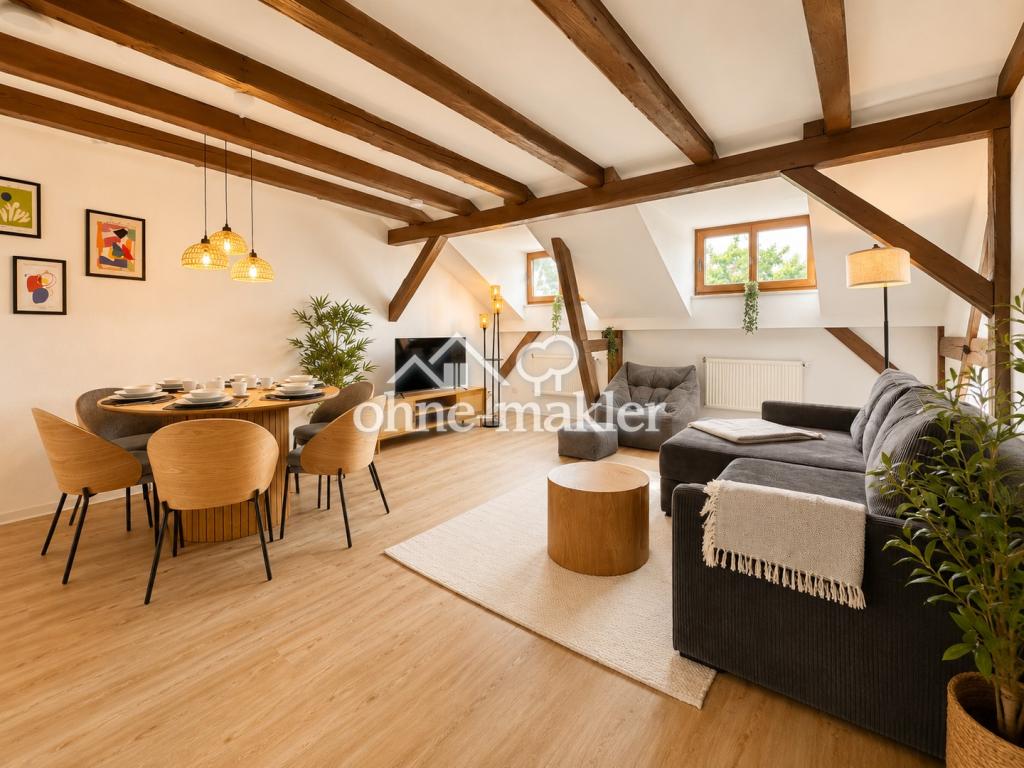 Voll möblierte Dachgeschosswohnungen im Herzen von Zwickau – 2 bis 3 Zimmer & Loft - Photo 5