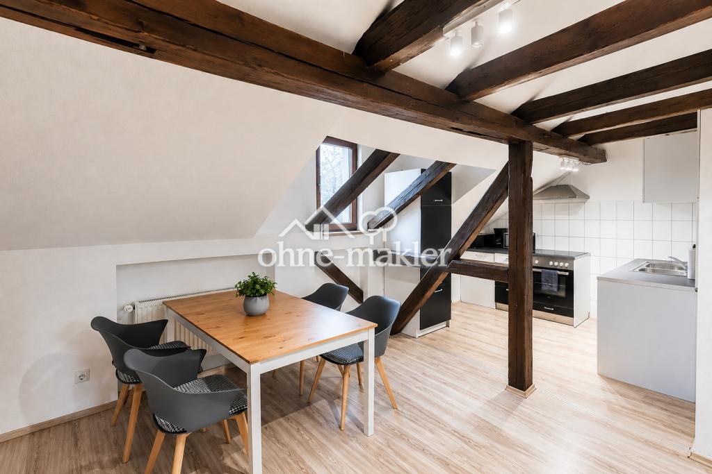 Voll möblierte Dachgeschosswohnungen im Herzen von Zwickau – 2 bis 3 Zimmer & Loft - Foto 4