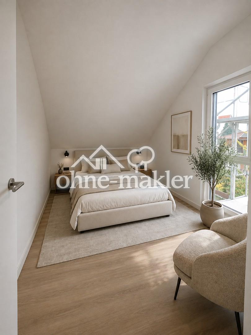 HAUS 2 I Dachgeschoss im Erstbezug: 2 Zimmer, Balkon & Einbauküche - Foto 2