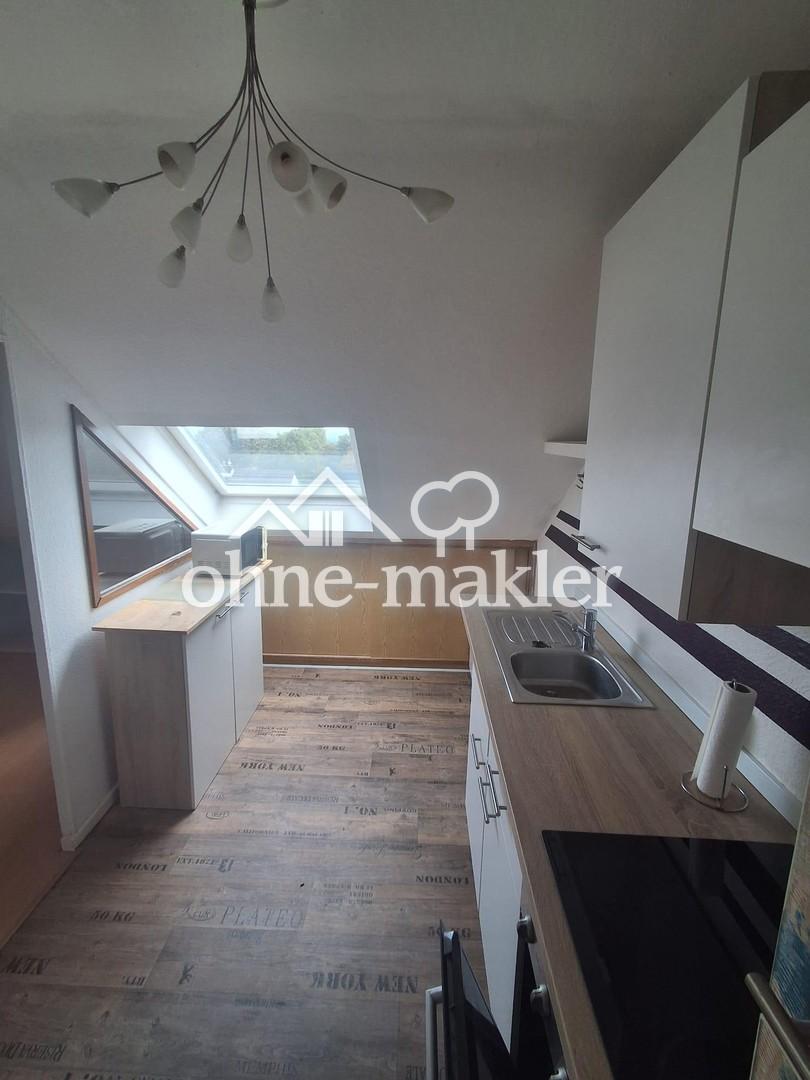 Gemütliche Dachgeschosswohnung in Brühl-Kierberg - 38qm mit Küche und viel Natur - Foto 3