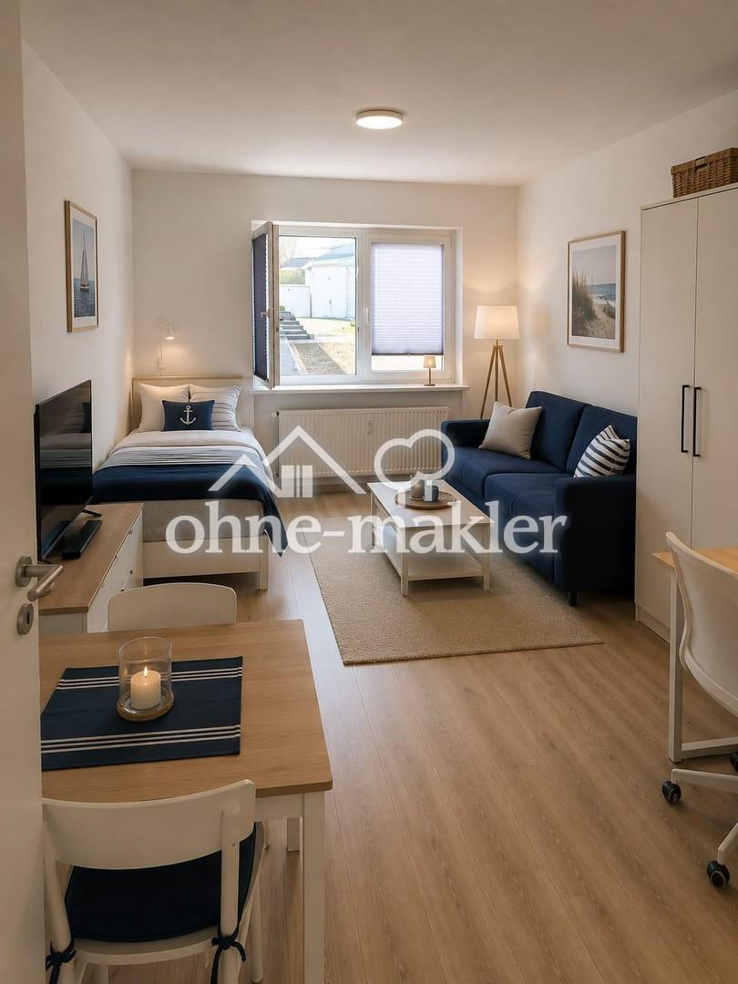 Frisch renovierte Souterrainwohnung mit neuer Einbauküche in zentraler Lage von Heiligenhafen - Photo 2