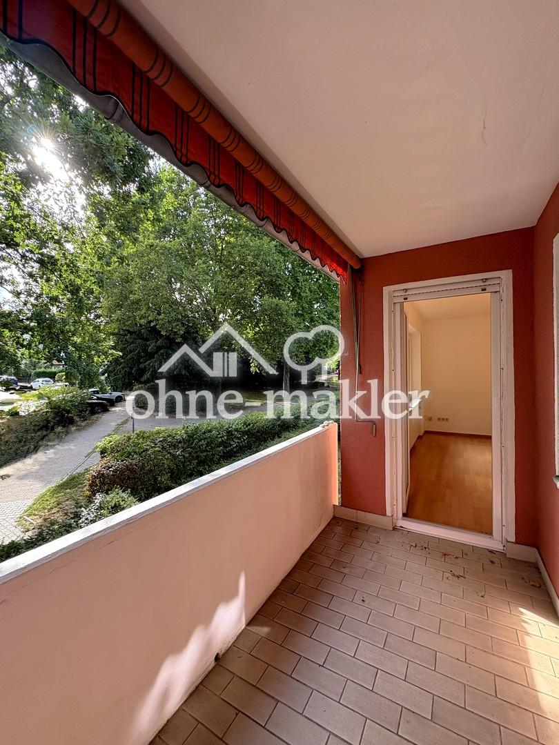 Renovierte 3 Zimmer Wohnung mit Balkon und Blick ins Grüne in ruhiger Lage von Sachsenhausen Süd - Photo 4