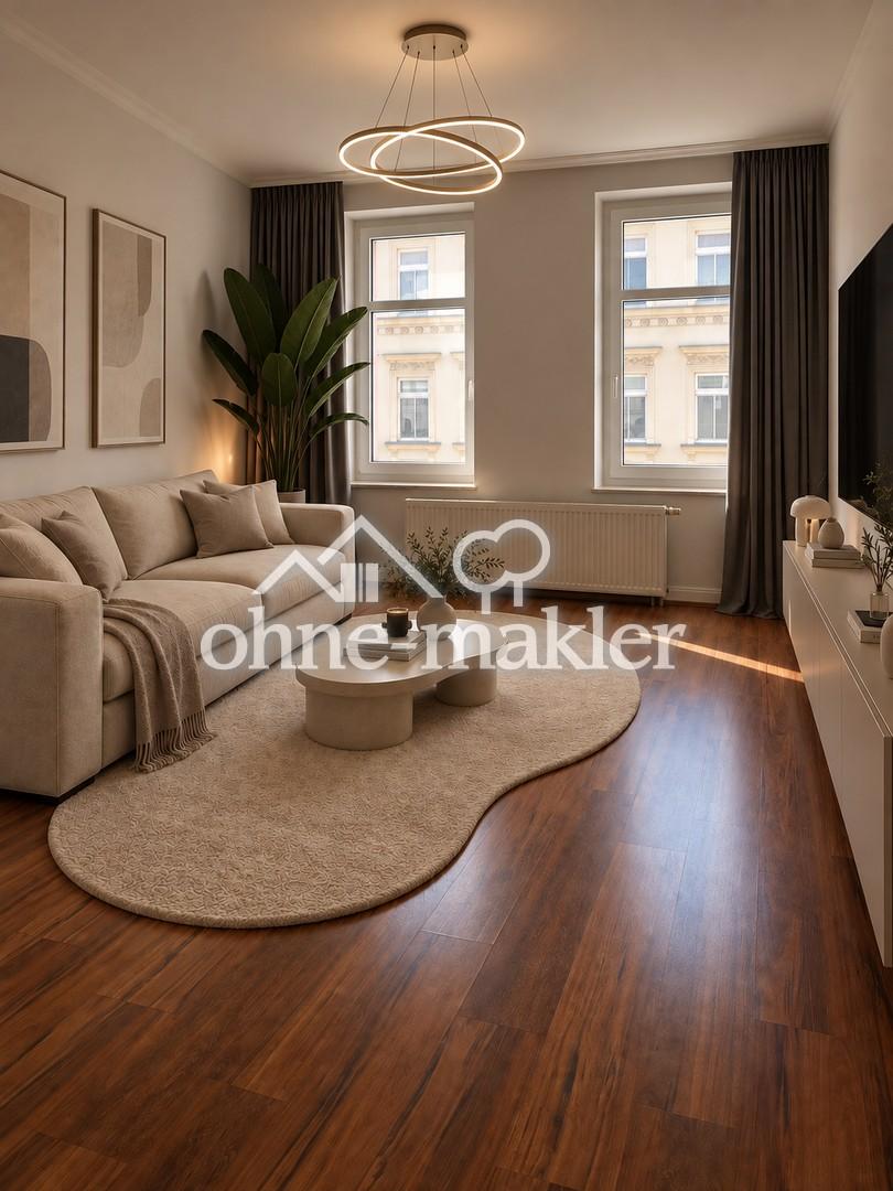 Helle 3-Zimmer-Wohnung Leipzig Zentrum Nord - Photo 1
