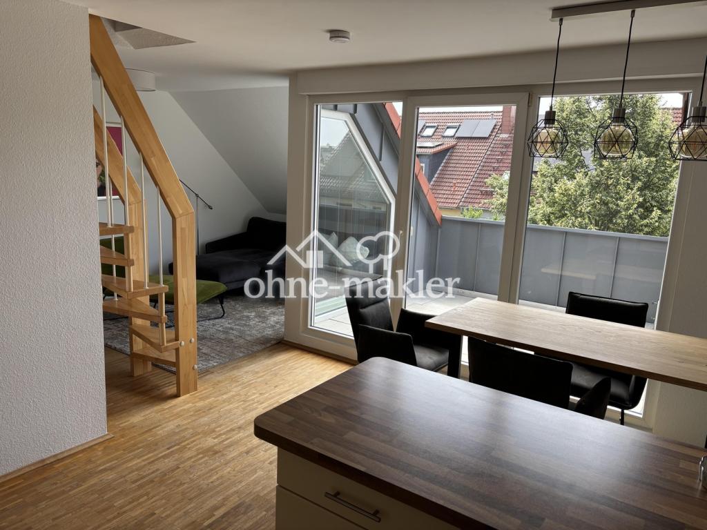 Helle 2,5 Zimmer Dachgeschosswohnung mit Loggia Harheim Neubaugebiet - Foto 1