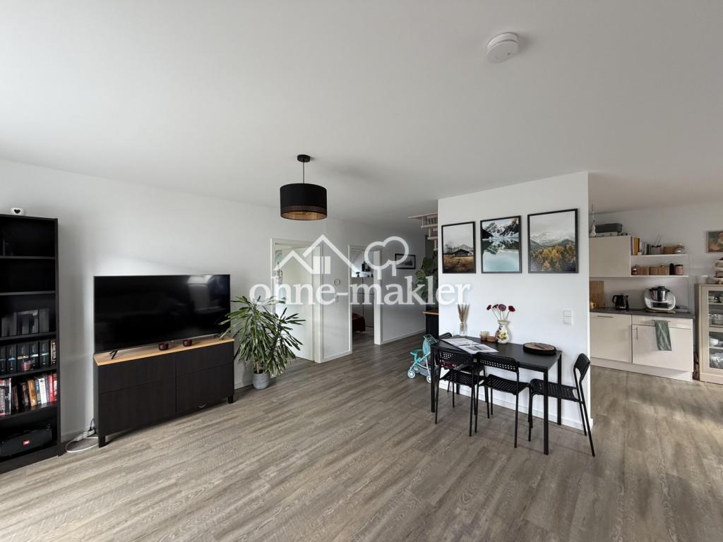 3 - Zimmer Wohnung + 55 qm DG ausgebaut - Top Lage mit Ausblick - Foto 2