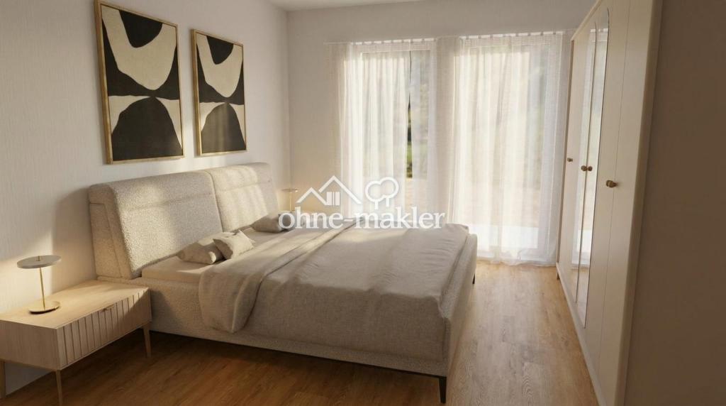 Frisch renovierte 2-ZKB-Wohnung mit Balkon, Speisekammer, Terrasse und Gartenanteil - Foto 2