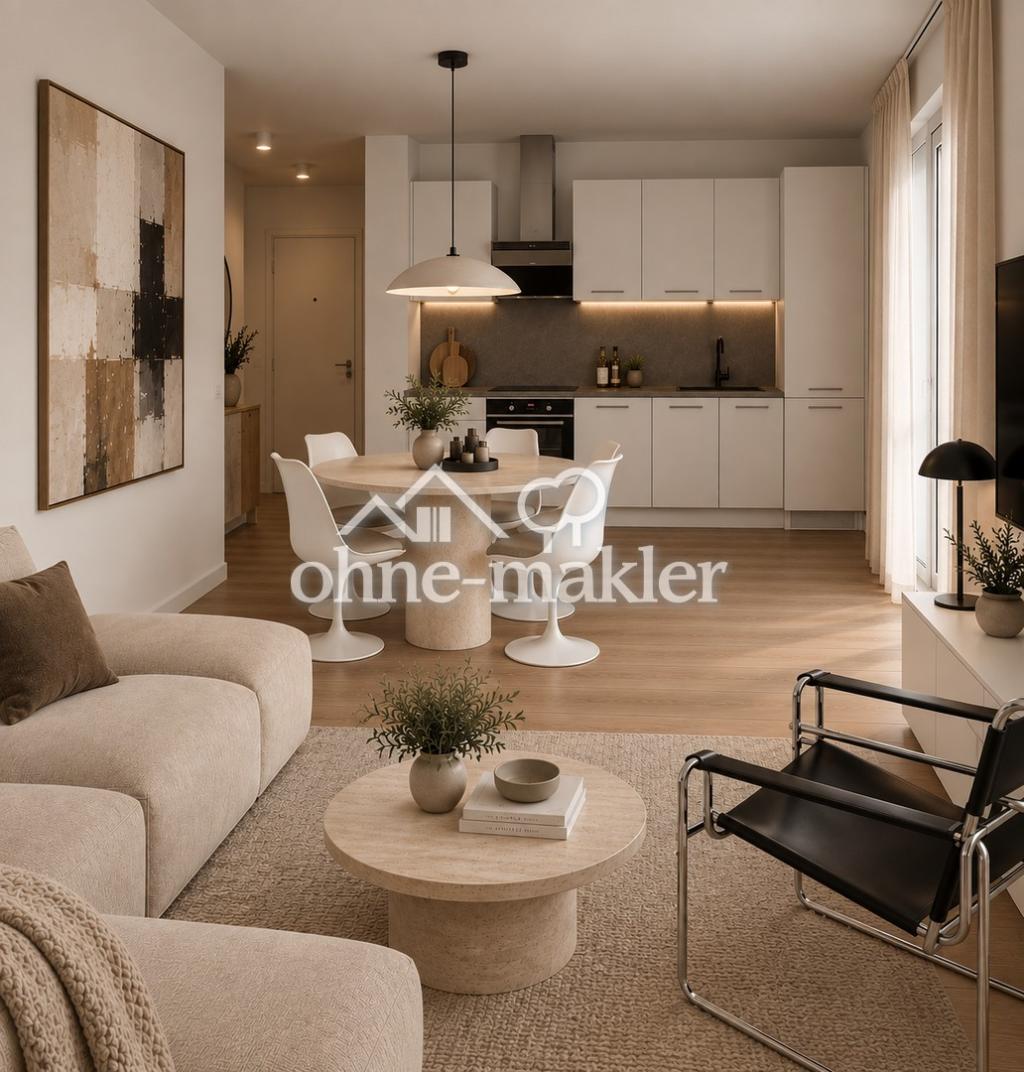 Haus 1 I Neubauwohnungen I Barrierefrei & mit Einbauküche in Ockershausen - Foto 1