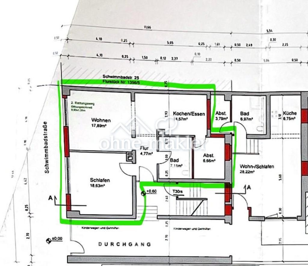 Erstbezug nach Kernsanierung – 2,5-Zimmer-Wohnung | KfW 55 - Photo 5