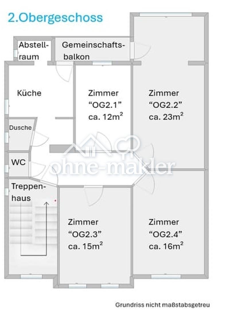 WG-Zimmer für Studenten & Azubis - Top Lage Westerberg - Foto 4