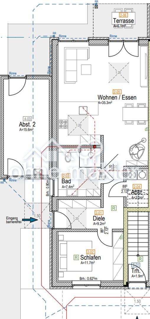 Vermiete 2-Zimmer Neubau Wohnung mit Garten und moderner Küche - Photo 3