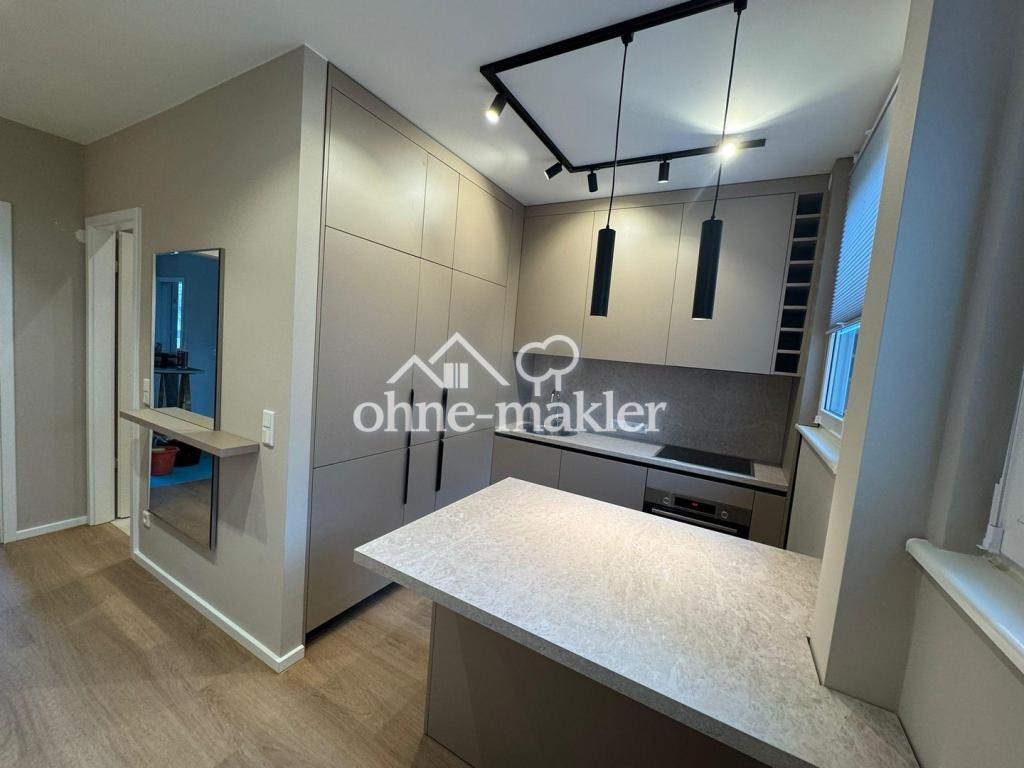 Neuwertig kernsanierte 2-Zimmer-Wohnung mit Balkon, Designer-Küche & Ankleide in Westend - Foto 2