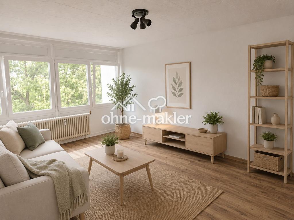 Schöne 2-Zimmer Wohnung mit Balkon und Einbauküche - kurzfrisistig verfügbar - Foto 3