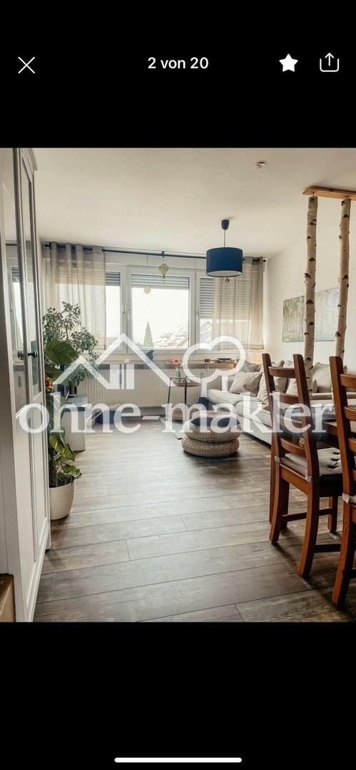 Helle 3 Zi-Wohnung mit Balkon in Zons - Photo 1