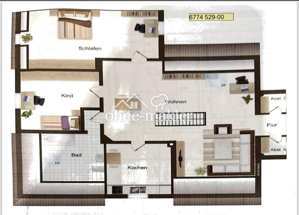 Großzügige 3-Zimmer Wohnung in Dortmund Persebeck - Foto 4