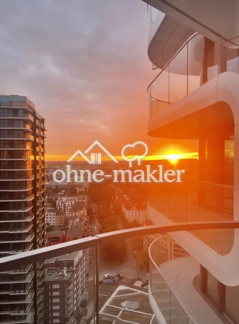 Skyline Living voll möblierte 4-Zimmer-Residenz mit Balkon, Concierge & Stellplatz - Foto 3