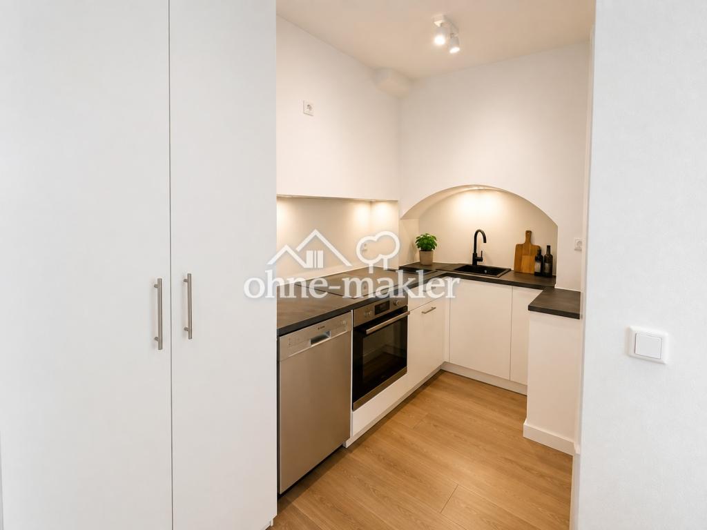 Vollmöbliertes 1-Zimmer-Apartment – Erstbezug nach Modernisierung mit Einbauküche & Klimafunktion - Photo 2