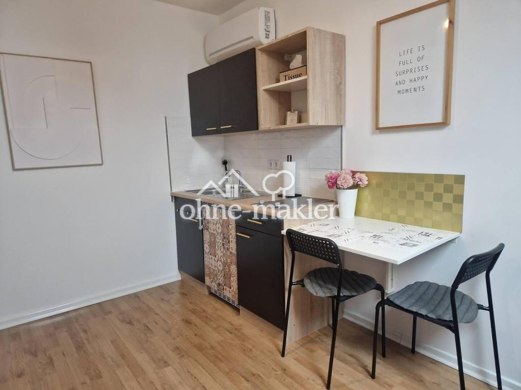 Stylisches 1-Zimmer-Apartment mit Einbauküche, Klimaanlage und modernem Tageslichtbad - Foto 2