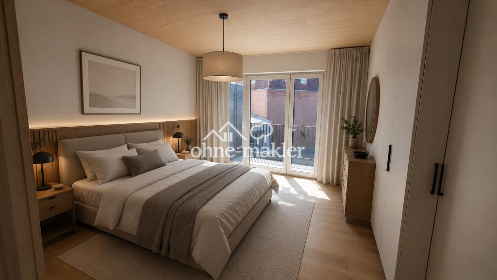 Erstbezug im Neubau, 3 Zimmer Maisonette mit großzügigen Balkonen - Photo 1